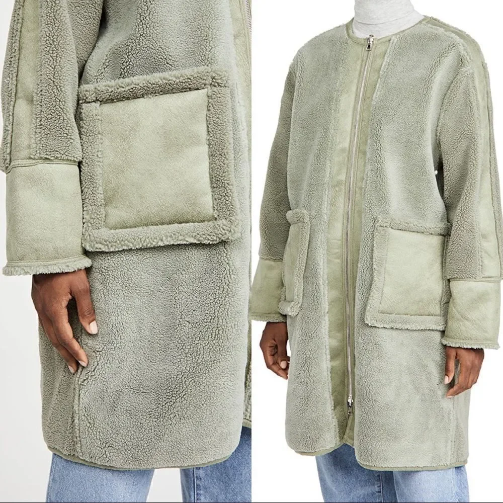 L.F. Markey Womens Heath Coat - Duck Egg M/L